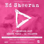 Ed Sheeran – Loop Tour 2025 | Billets Officiels